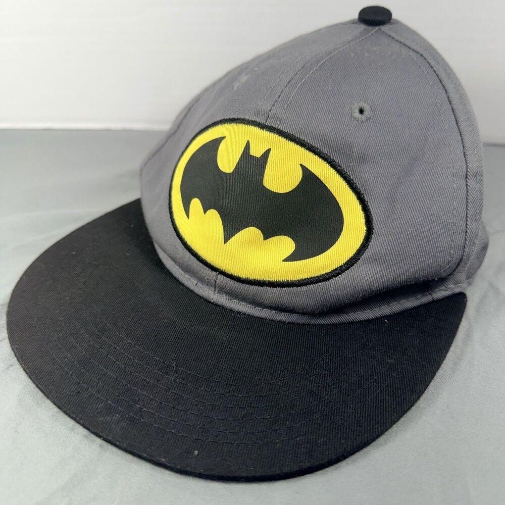 Batman Branded Two Tone Snapback Baseball Cap Hat